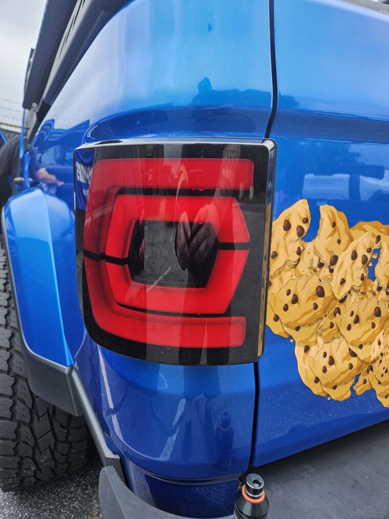 2019-Current Jeep Gladiator Smoked LED Low-Profile Taillights