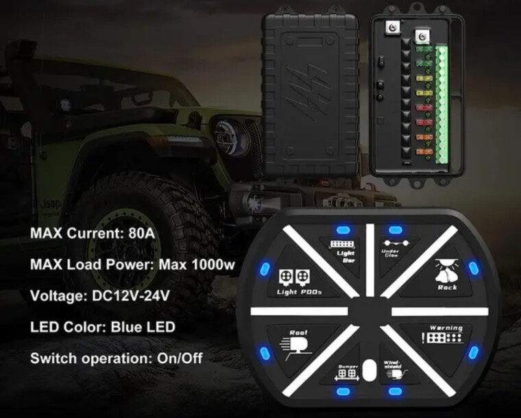 8-Gang Wireless Switchbox - Image 3